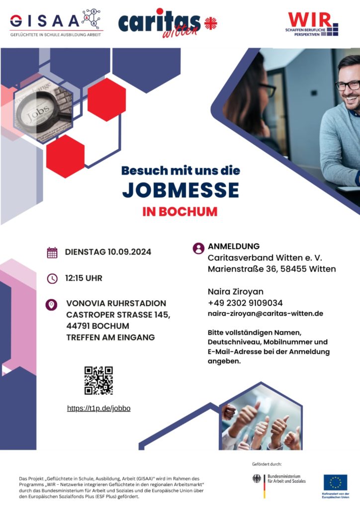 Ankündigung_Jobmesse Bochum